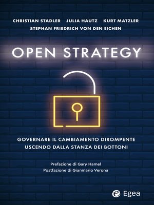 cover image of Open strategy